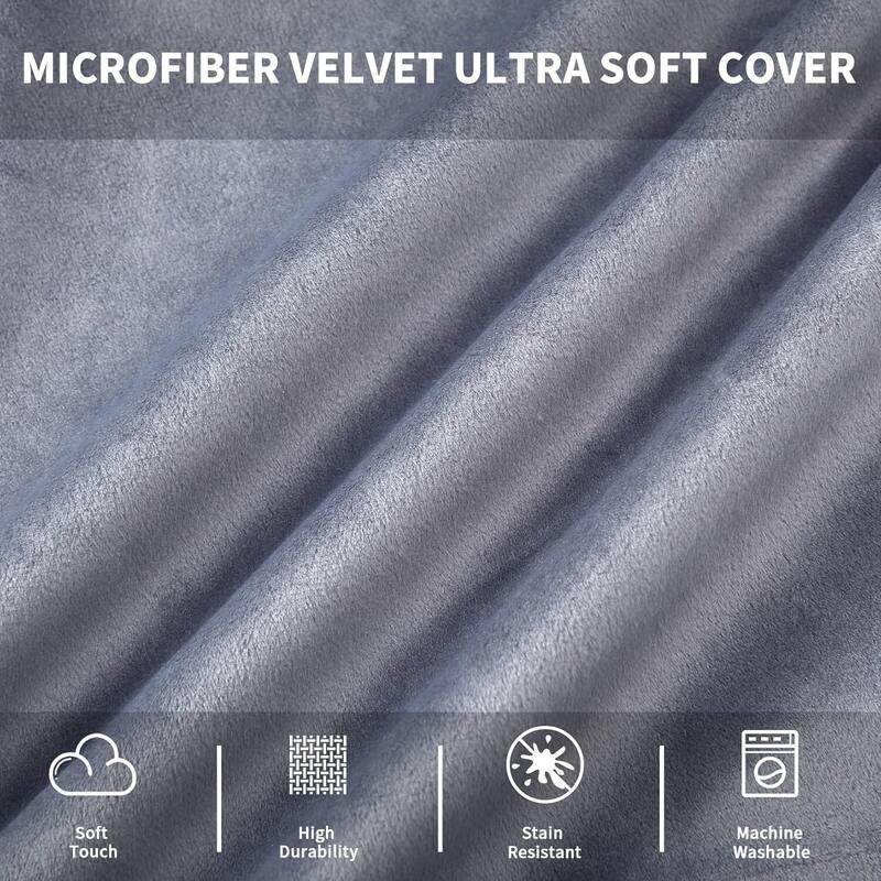 4FT Round Beanbag, with Velvet Cover