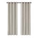 preview thumbnail 84 of 90, Linen Texture 100% Blackout Grommet Curtain Pair(2 panels)
