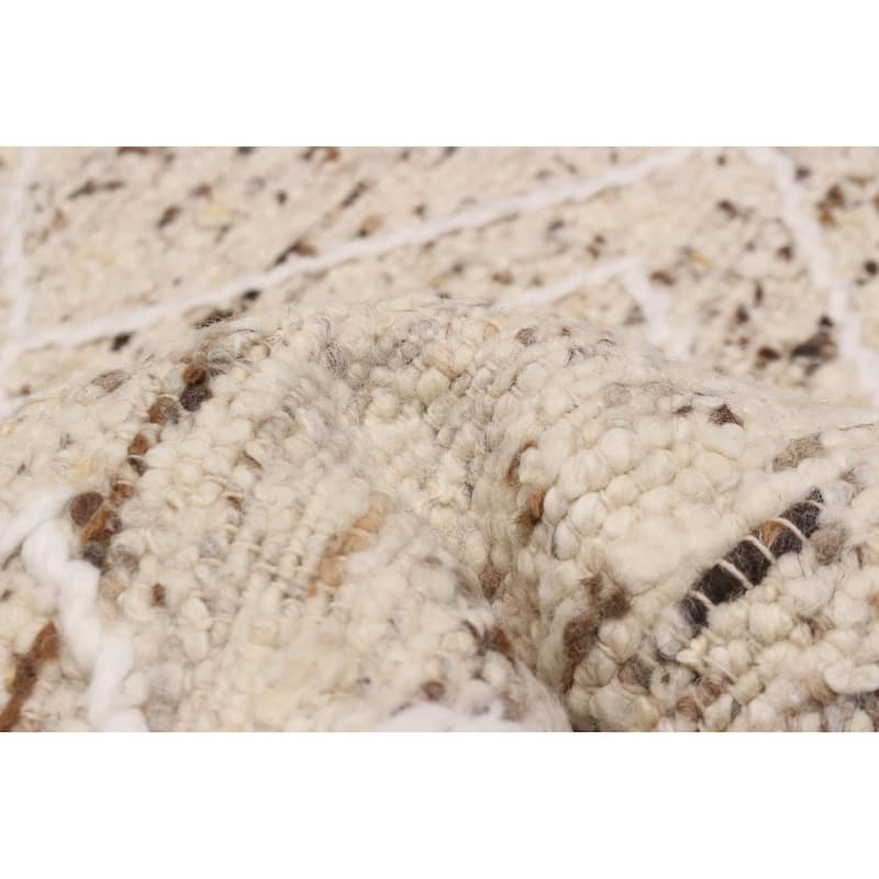 Marrakech Ivory Kilim 5'1" x 8'0" - 5'1 x 8'0