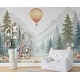preview thumbnail 3 of 5, Animals kids Wallpaper, Nursery and Kids Room Mural Decor