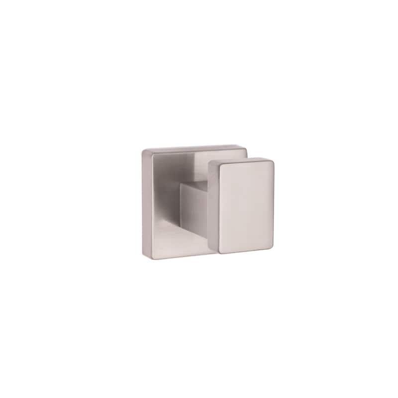 Razo Bathroom Robe & Towel Hook in PVD Satin Nickel
