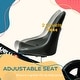 preview thumbnail 5 of 8, 3-Wheel Recreation Ride-On Toddler Tricycle With Bell - Black