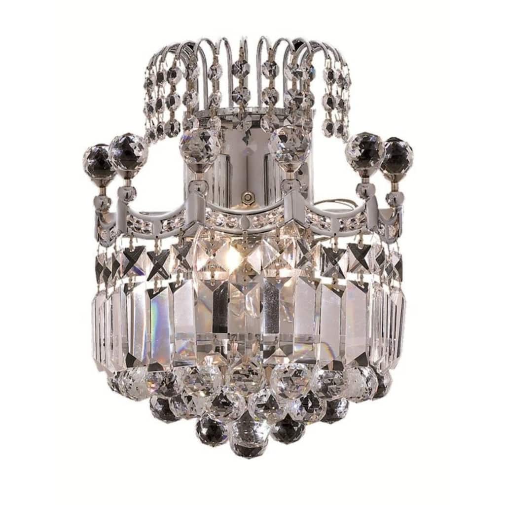 Fleur Illumination 2 light Chrome Wall Sconce