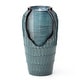 preview thumbnail 39 of 150, Glitzhome Oversized LED Lighted Ceramic Pot Floor Fountains for Outdoor Garden