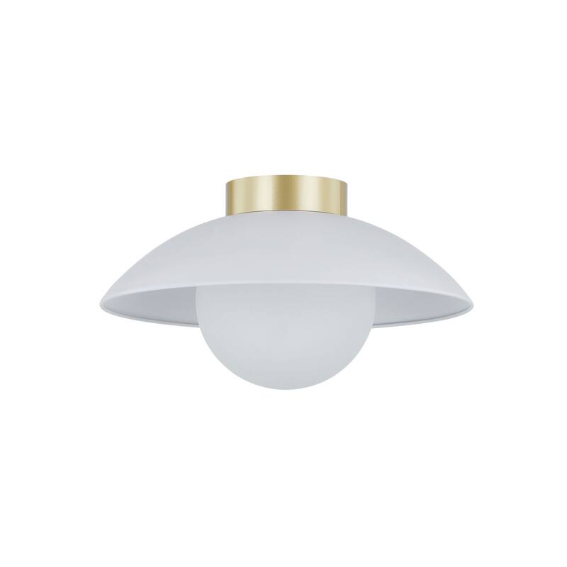 Troy Flush Mount Light, White