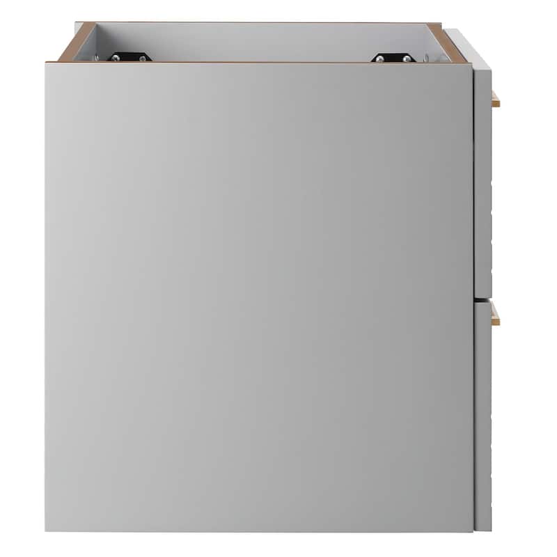 Modway Daybreak 24" Wall-Mount Bathroom Vanity Cabinet (Sink Basin Not Included)