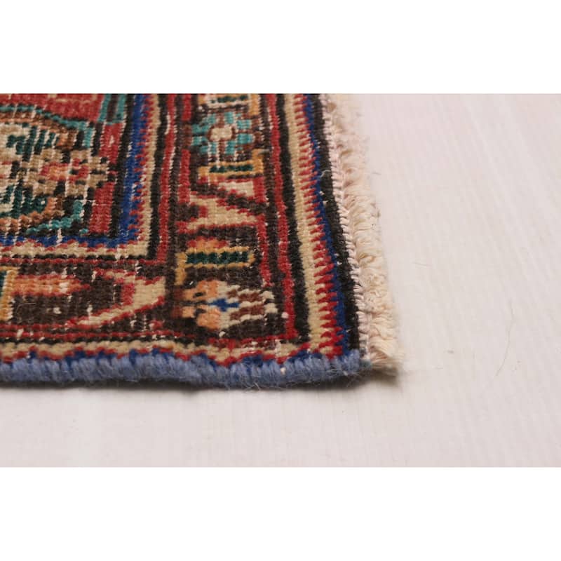 ECARPETGALLERY Hand-knotted Antalya Vintage Red Wool Rug - 9'2 x 13'1