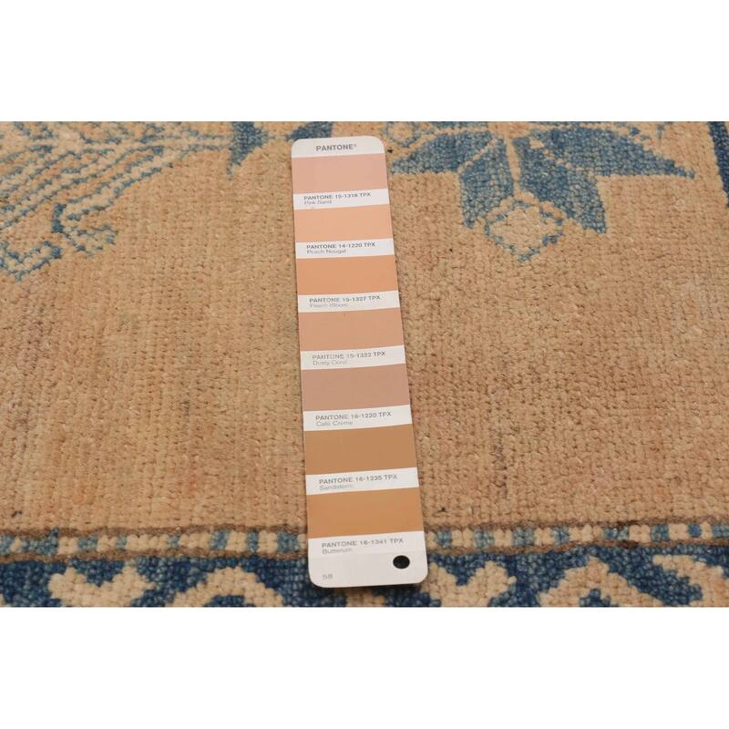 ECARPETGALLERY Hand-knotted Finest Ghazni Copper, Tan Wool Rug - 6'11 x 10'10