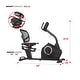 preview thumbnail 6 of 13, Sunny Health & Fitness Stationary Recumbent Bike - SF-RB4850