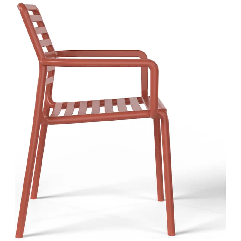 Frond and Form Outdoor Stacking Dining Armchair (Set of 4)