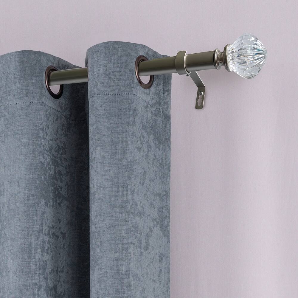 Misty Acrylic Window Curtain Rods
