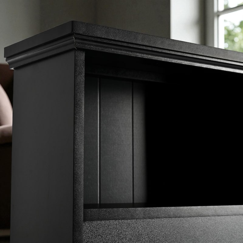 47.2'' Wide 5-in-1 Hall Tree with Bench, Cushion, Shutter Doors & 4 Hooks, Entryway Storage Organizer Cabinet