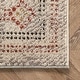 preview thumbnail 7 of 8, Brooklyn Rug Co Beige Vintage Tribal-inspired Geo Dot Border Area Rug