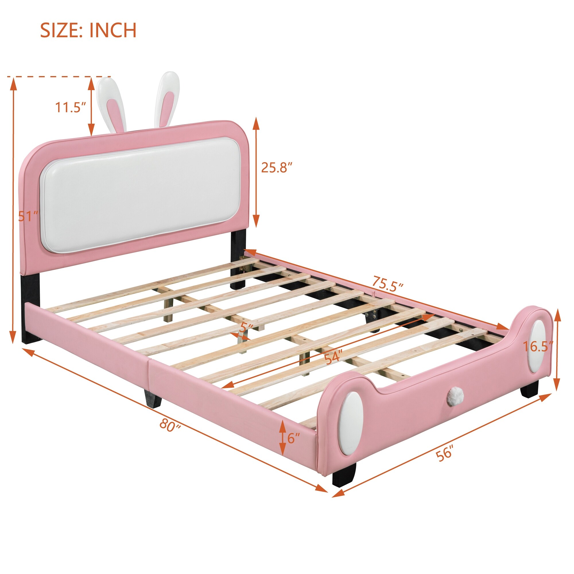 Princess single bed frame online