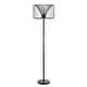 preview thumbnail 4 of 5, Tribeca 61" Metal LED Floor Lamp, Black by JONATHAN Y - 61" H x 16" W x 16" D