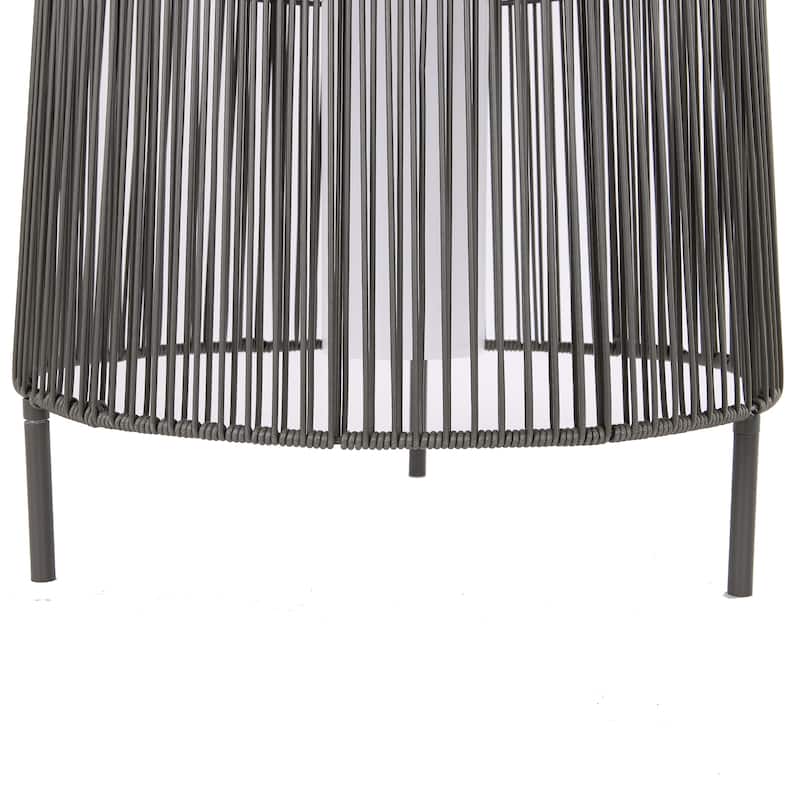 Modern Outdoor Solar Lights Floor Lamp for Patio Set of 2 - Set of 2
