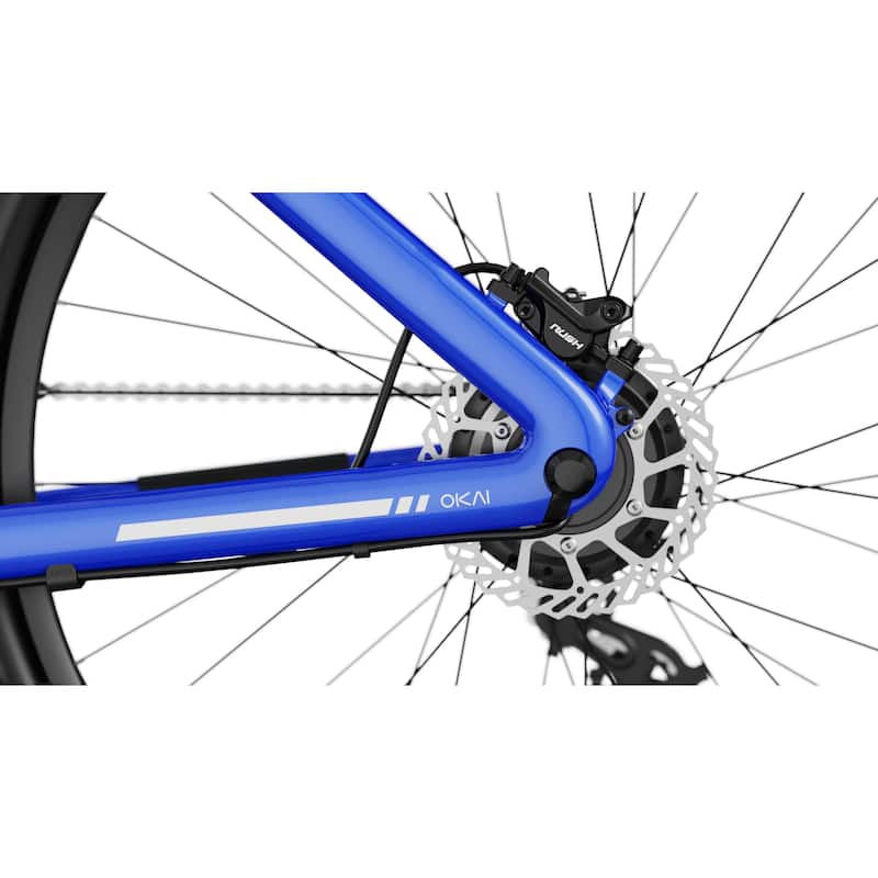 Minimalist Step-through e-Bike - Long Operating Range, High Speed, Bolt Blue - 21
