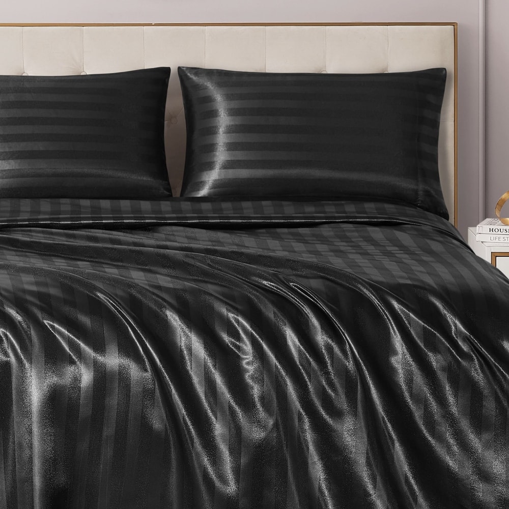 Juicy Couture Silky Satin Damask Sheet Sets