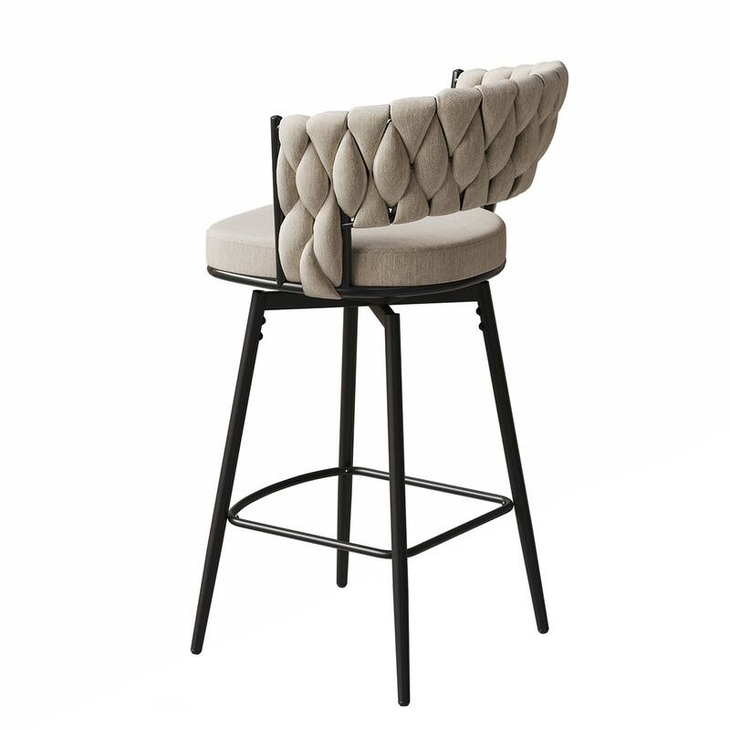 360°Swivel Bar Chairs With cushioned