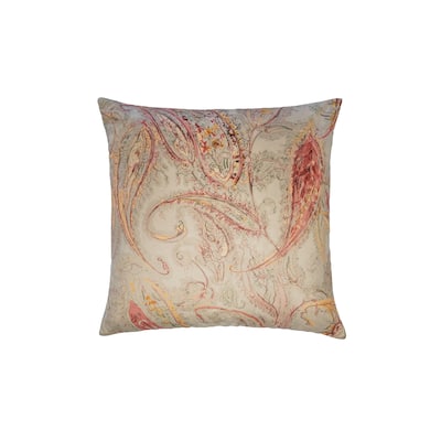 Sherry Kline Lavesta Paisley Velvet Pillow