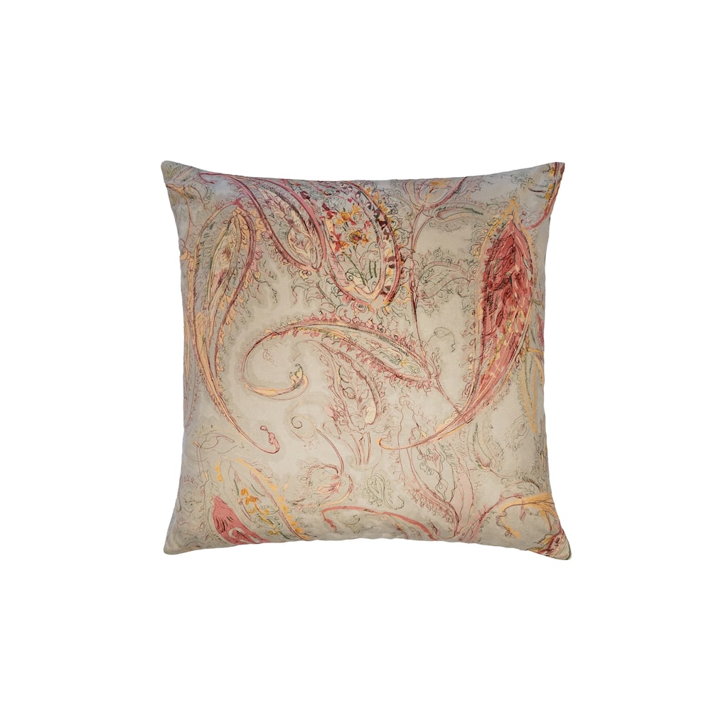 Sherry Kline Lavesta Paisley Velvet Pillow