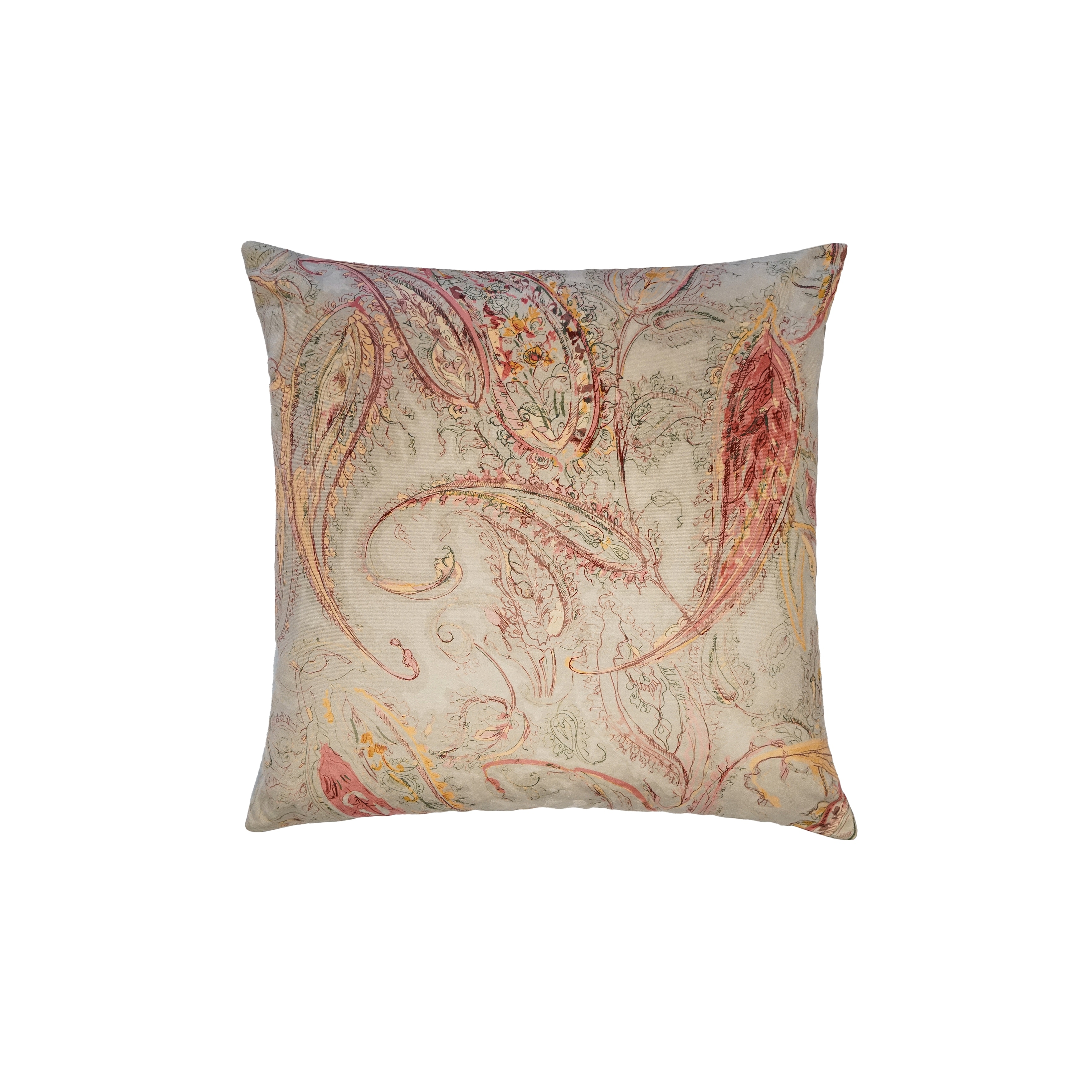 Sherry Kline Lavesta Paisley Velvet Pillow