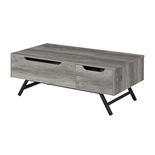 Grey Oak Coffee Table With Lift Top - Bed Bath & Beyond - 41317113