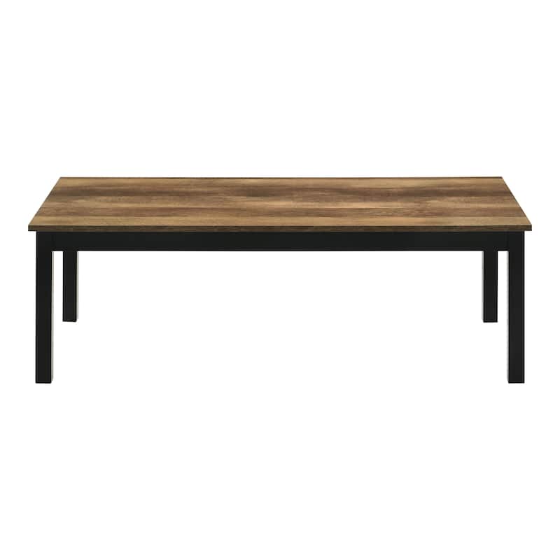 Furniture of America Sonnet Modern 3-Piece Wood Coffee Table Set with 2 End Tables