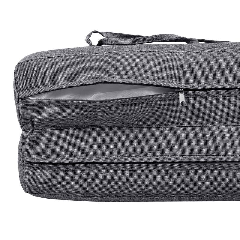 Christopher Knight Home - Amedea Outdoor Acacia Wood Chaise Lounge with Adjustable Backrest & Water-Resistant Cushion