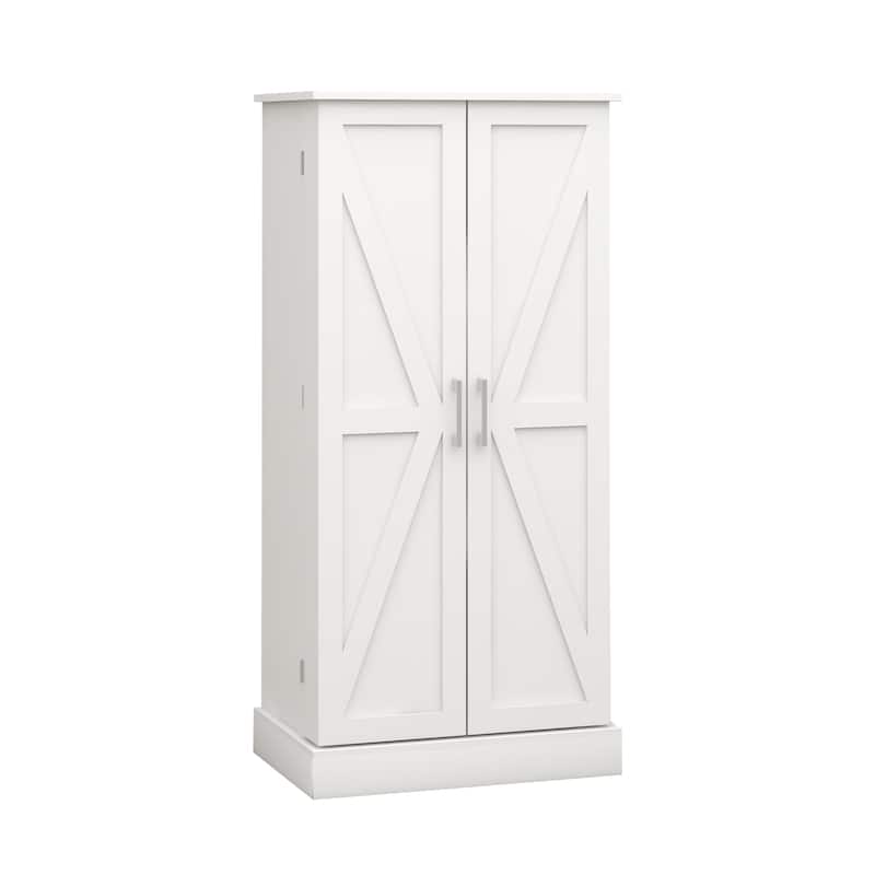 50" LED Kitchen Pantry Cabinet,Freestanding Buffet