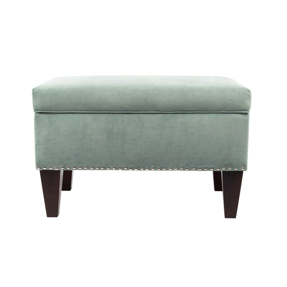 Transitional Brooklyn Upholstered Home Décor Storage Bench