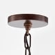 preview thumbnail 7 of 11, Kettle 5 Light Oversized Pendant with 60W Vintage Lamps Included