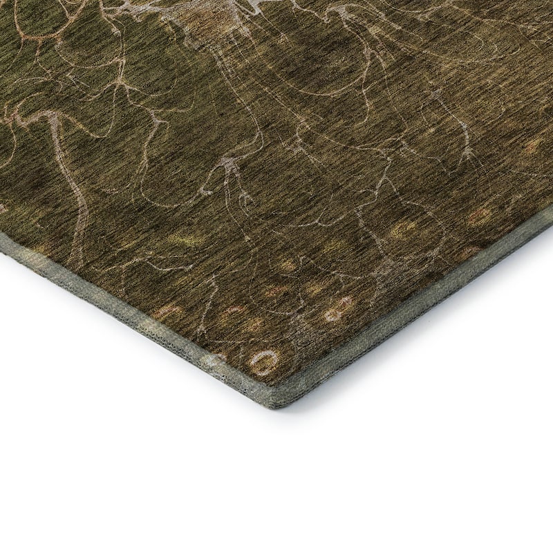 Premium Washable Super Soft Modern Floral Mayfield Rug