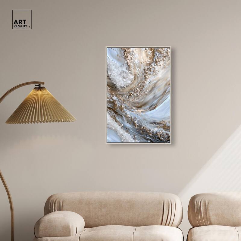 Effervescent Earth III Canvas by Art Remedy
