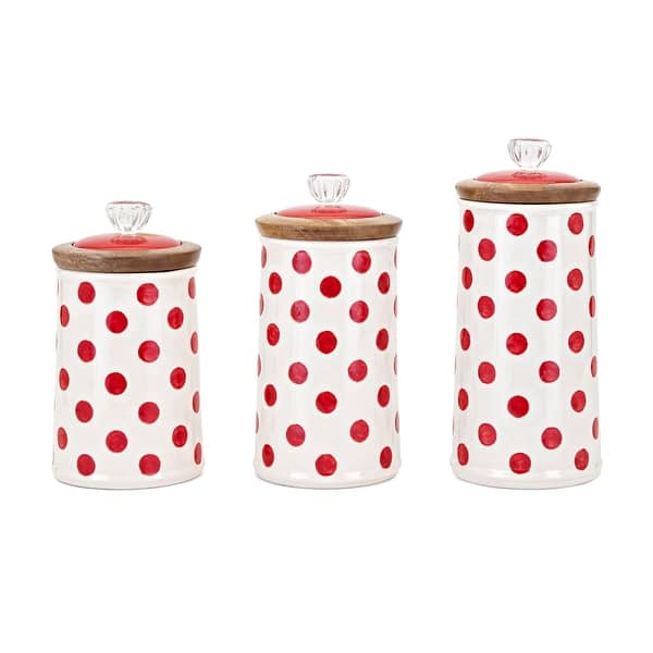 16oz RED Polka Dot PINT containers with non-vented lids - Frozen