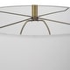 preview thumbnail 6 of 5, Uttermost Annily Crystal Table Lamp - 37"H,   Shade 11"H x 17"Dia