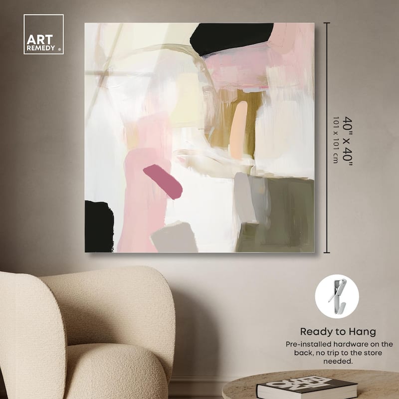 Dynamic Color III Acrylic by Art Remedy, Ready to Hang