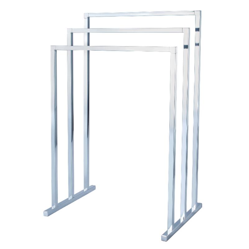 Edenscape Pedestal 3-Tier Steel Construction Towel Rack