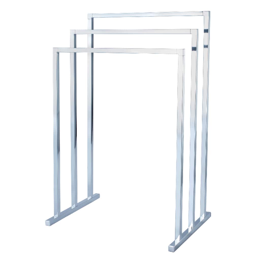 Edenscape Pedestal 3-Tier Steel Construction Towel Rack