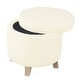 preview thumbnail 18 of 16, Carson Carrington Hnifsdalur Round Storage Ottoman