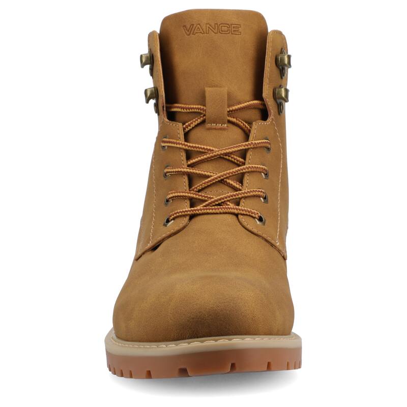 Vance Men's Rogue Round Toe Boot - Wheat - 11.5