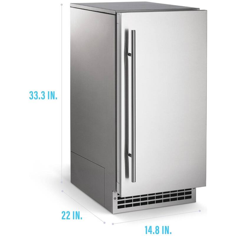 Scotsman Residential SRCP065A-1SU Brilliance 15" Wide 26 Lbs. Capacity