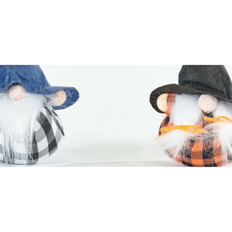 6" Mini Fall Harvest Tabletop Gnome, Set of 6