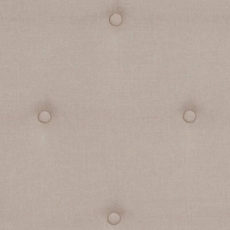 Panel Tufted Platform Bed and Memory Foam Pocket Spring Mattress