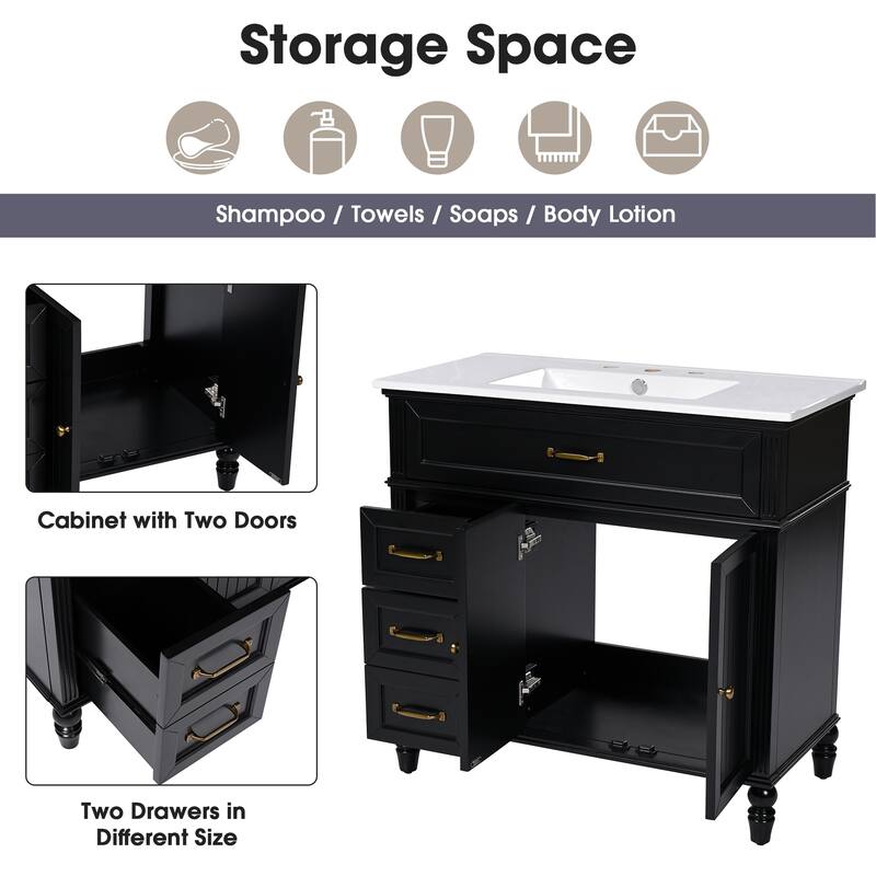 Bathroom vanity cabinet