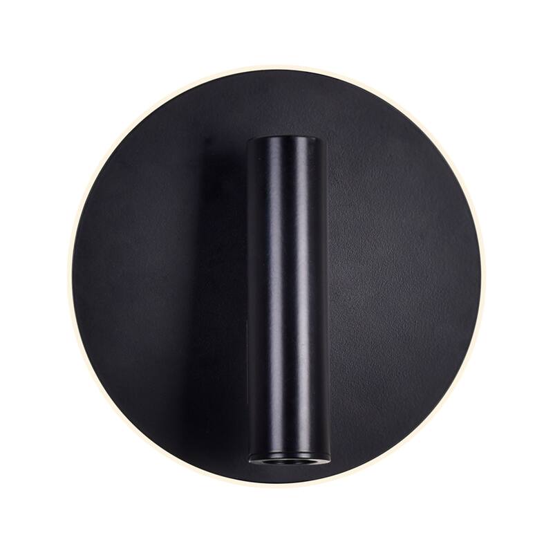 Private I LED Sconce With Matte Black Finish - Matte Black