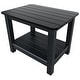 preview thumbnail 36 of 85, Vineyard HIPS Outdoor Folding Eco-Friendly All Weather Seashell Adirondack Chairs (12-Piece Conversation Set)