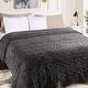 preview thumbnail 1 of 95, Superior Arctic Boho Jacquard Plush Fluffy Fleece Blanket