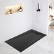 preview thumbnail 20 of 34, ANZZI Borderless Series 59 in. Barrier-Free Curbless Shower Base with Reversible Drain, Slip-Resistant & ADA Compliant