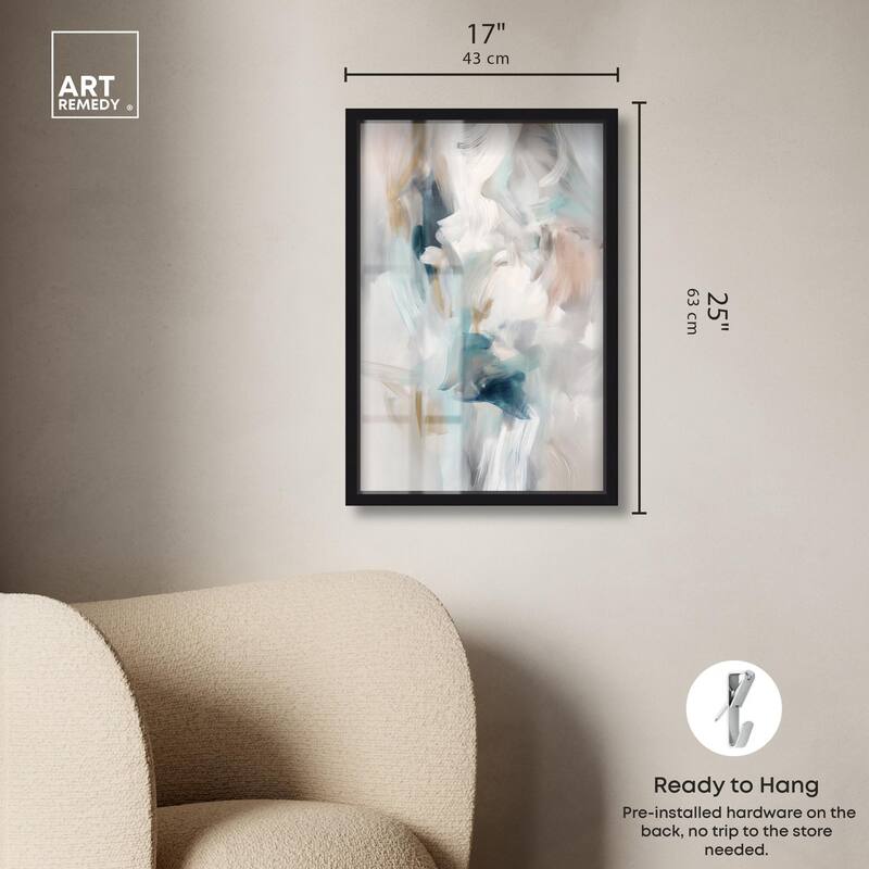 Whispering Colors III Shadowbox by Art Remedy